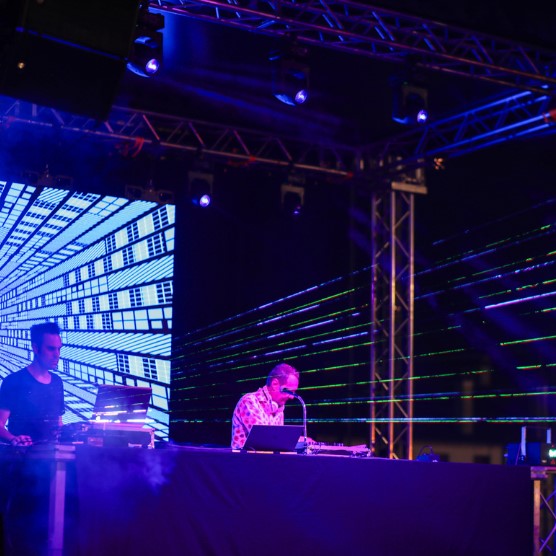 Allestimento main stage subconscio festival